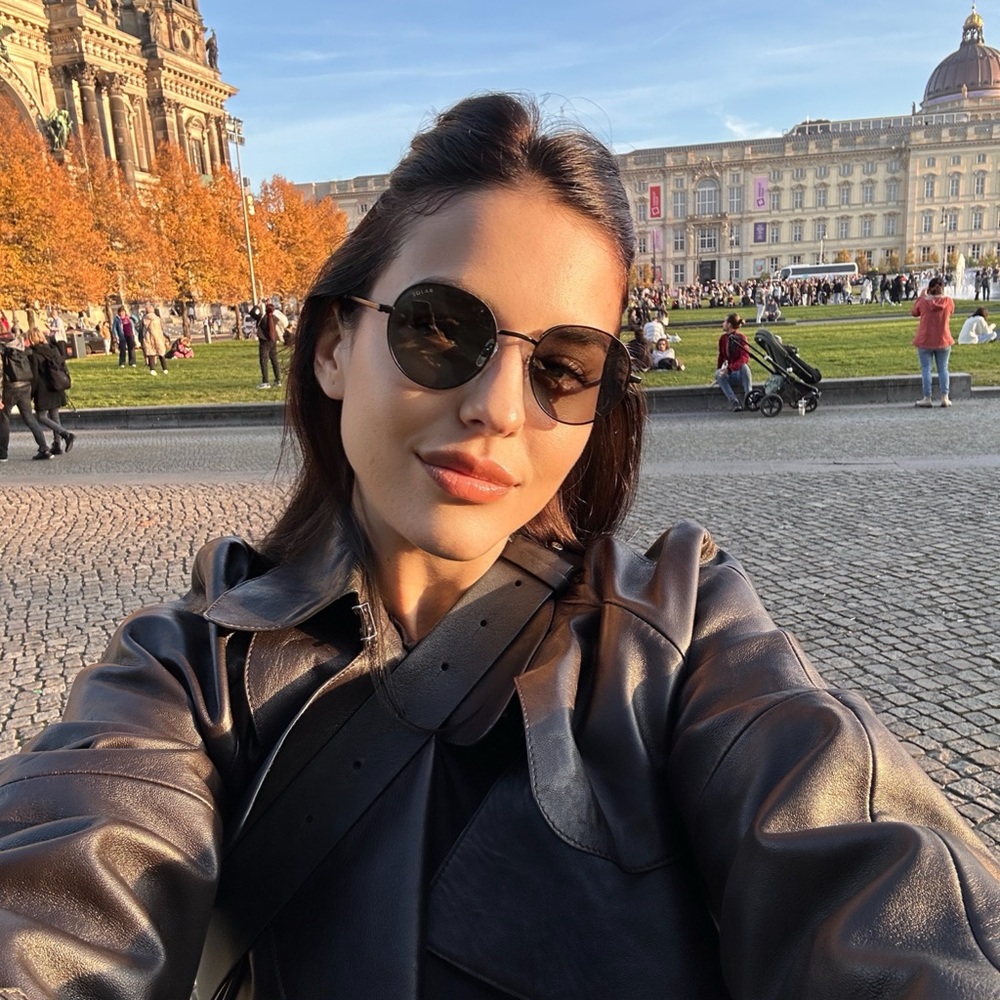 Solar Metal Frame Sunglasses - Picture 3 of 13